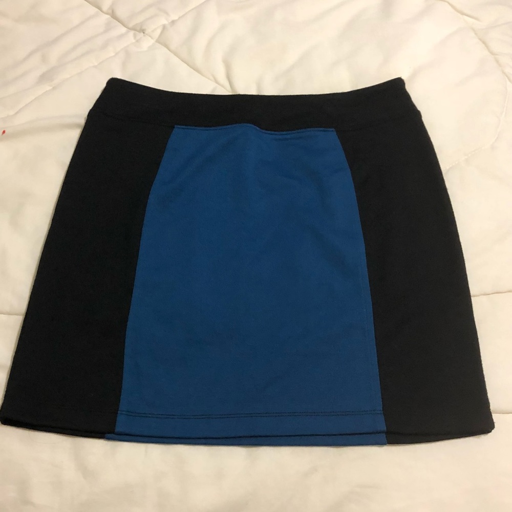 Black and Blue Skirt